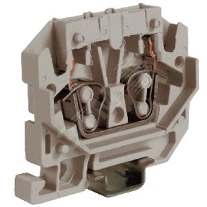Зажим мини проходной HP 2.5мP.2GR серый (ZHP170GR) - DKC (ДКС)