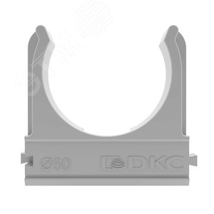 Держатель с защелкой 50 мм для труб (2шт)