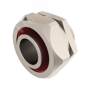 Муфта металлорукав-коробка DN 26 М25х1,5 наружная резьба 2