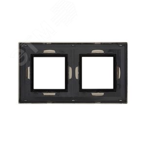 Рамка из металла, ''Avanti'',  никелированная, 4 модуля 3