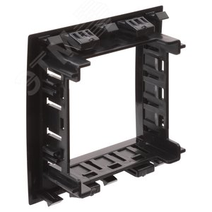 Avanti Рамка-суппорт черная для In-liner Front, 2 модульная 4