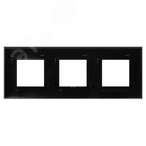 Avanti Рамка ARTLEBEDEV Черный квадрат 6 модульная 3