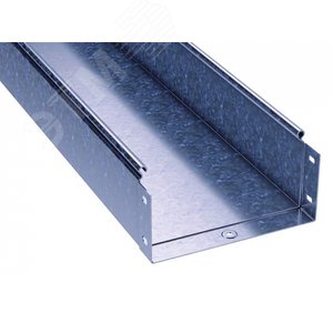 Лоток неперфорированный 400х100х3000 толщина 1.5мм