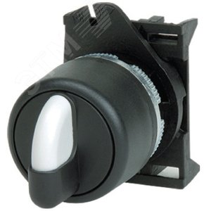 Переключатель на 3 положения с фиксацией стандартная ручка белый (ASSB5T0)