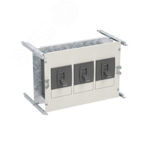 Базовый комплект для вертикальной установки АВ ABB XT3 (250A, втыч.+мот.прив.), без секционирования, Ш=600мм, внутренняя панель - DKC (ДКС)