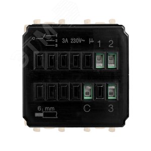 Avanti Механизм управления вентиляторами ''Ванильная дымка'' 2 модульный 3