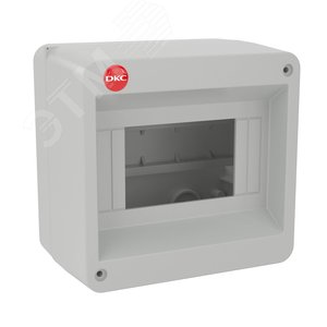 Щиток настенный, ral 7035, без крышки, 6мод. | 82006 | DKC