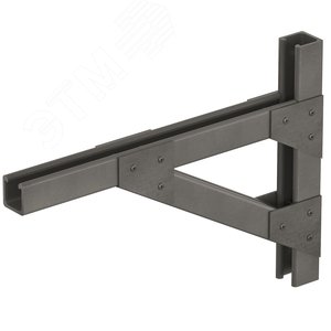 Консоль с опорой для   больших нагрузок осн. 600, стеклопластик (GBH04160R)