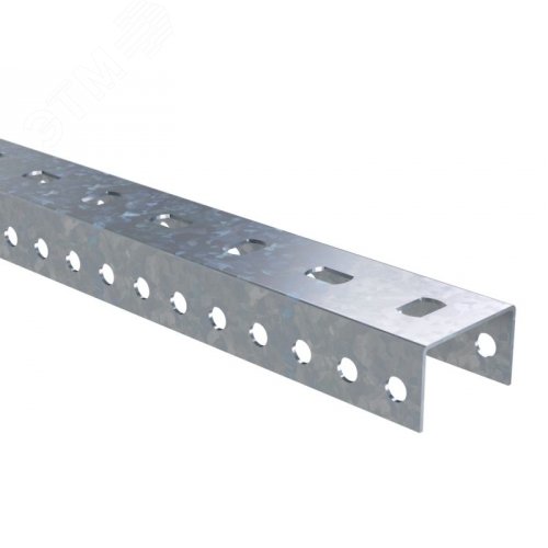 П-образный профиль PSM, L2000, толщ.2,5 мм, INOX 304 (IBPM2920C) - DKC (ДКС)