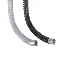 Металлорукав DN 10мм в ПВХ изоляции Dвн 10,0 мм   Dнар 15,0 IP66 50м цвет серый 4