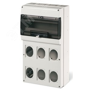 Корпус на 16 модулей и 6 постов  с основанием 70х87мм тип M550 - DKC (ДКС)