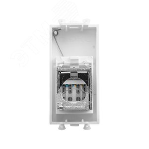 Avanti Компьютерная розетка Белое облако  RJ-45 модульная, кат. 6 экран, 1 мод - фото 3