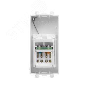 Avanti Компьютерная розетка Белое облако  RJ-45 модульная, кат. 6, 1 мод - фото 3