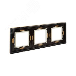 Рамка из натурального дерева, ''Avanti'', беленый дуб, 6 модулей 4