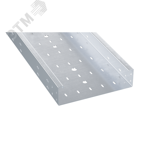 Лоток перфорированный 50x500х3000, 1,0 мм, INOX304 (ISV550C)