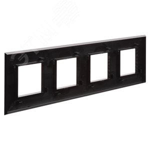 Avanti Рамка ARTLEBEDEV Черный квадрат 8 модульная 4