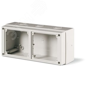 Корпус 2 поста с основанием 136х125мм M150 - DKC (ДКС)