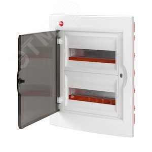 Щит распределительный встраиваемый ЩРв-П-24 IP40 пластиковый прозрачная дверь 3