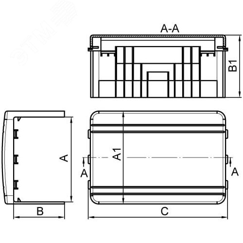 Угол плоский Т-образный 40x40 NTAN IN-Liner 2