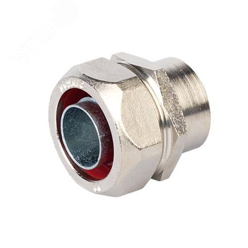 Муфта металлорукав-коробка DN 26 М25х15 внутренняя резьба - DKC (ДКС)