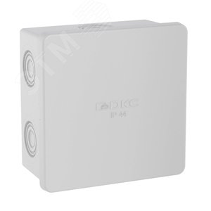 Коробка распределительная 80х80х40мм IP44 с кабельными вводами - DKC (ДКС)