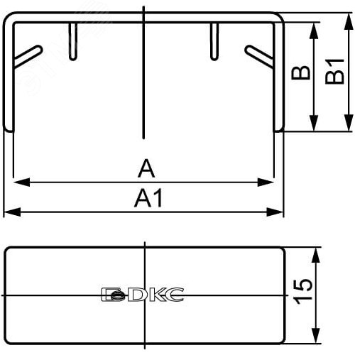 Соединение на стык GM 40x17 - фото 2