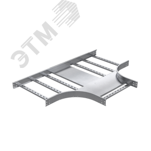 Т-образный ответвитель 50х800, R300, 1,5 мм, AISI 304 (ILTM3580C)