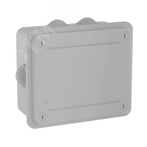 Коробка распределительная 120х80х50мм IP55 с кабельными вводами - DKC (ДКС)
