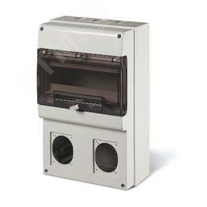 Корпус 12 модулей 2 поста с основанием 70х87мм M400 - DKC (ДКС)