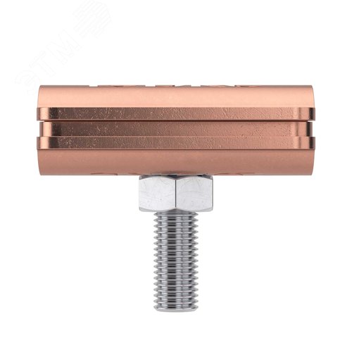 Зажим параллельный с разделительной пластиной D8-10 мм медь 2