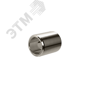 Ниппель M16x1.5 никелированная латунь - DKC (ДКС)