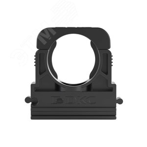 Держатель с крышкой 17 мм полиамид черный 2