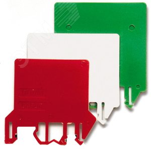 Разделитель цветной DFU/4/ROSSO (ZDU04R) - DKC (ДКС)