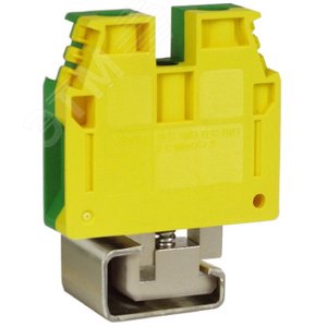 Зажим для заземления 16мм.кв желто-зеленый  TEC.16/D (ZTE220) - DKC (ДКС)