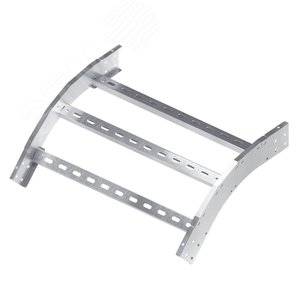 Угол вертикальный внешний 45 градусов 50х400 R300 горячеоцинкованный в комплекте крепежные элементы соединительные пластины - DKC (ДКС)