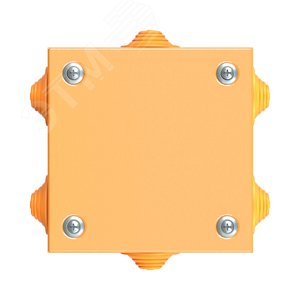 Коробка стальная FS с кабельными вводами и клеммниками IP55 150х150х80мм 4р  450V 20A 10мм.кв  нерж.контакт - фото 4