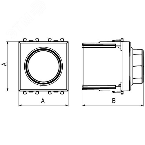 Avanti Механизм управления вентиляторами ''Ванильная дымка'' 2 модульный 6