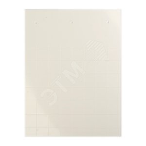 Табличка полужесткая 35x15мм. Установка в держатель. Для маркировки модульного оборудования. ПВХ-0,5. Белая (18 шт. на пластине, упак. по 10 листов)