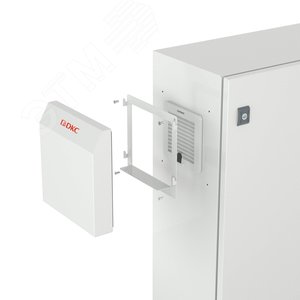 Защитная панель IP56, листовая сталь RAL7035, для вентиляторов и решеток 325x325 мм - фото 2