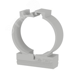 Держатель двухкомпонентный 25мм для труб 2