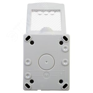Avanti Коробка для настенного монтажа  IP55 серая 2 модуля - фото 3