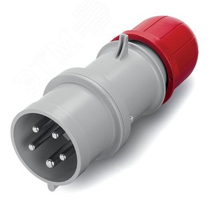 Вилка кабельная с безвинтовыми клеммами IP44 32A 3P+E+N 400В - DKC (ДКС)