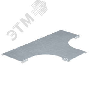 Крышка на Т-образный ответвитель 600, R600, 1,0 мм, нержавеющая сталь AISI 304 (IKLTV6600C)