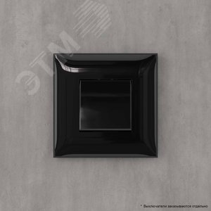 Avanti Рамка ARTLEBEDEV ''Черный квадрат'' 2 модульная 6