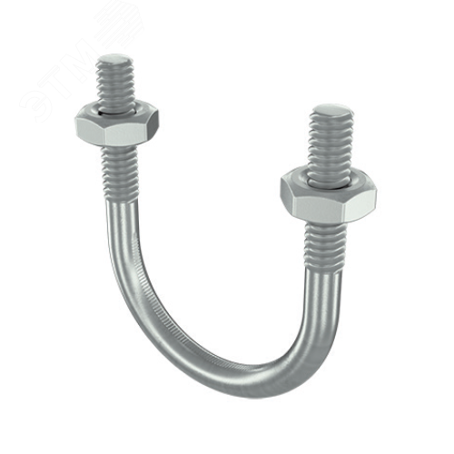 Скоба монтажная U-образная М6 гайки для труб d 1/2'' - DKC (ДКС)
