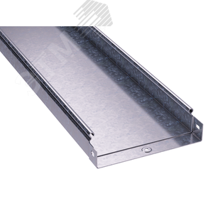 Лоток неперфорированный 400х50 L=3000мм толщина 1.2мм горячеоцинкованный