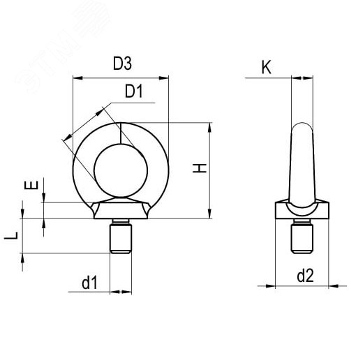 Рым-болт M10 2