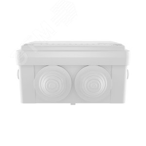 Коробка ответвит. с 6 кабельными вводами д.25мм, IP55, 100х100х50мм - фото 2