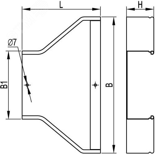 Трансформатор тока CT125 600A, класс 0.2S, 5ВА - фото 2