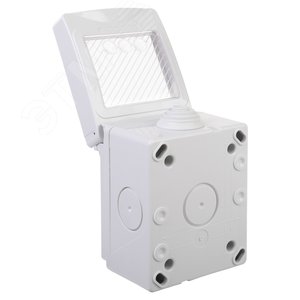 Avanti Коробка для настенного монтажа  IP55 серая 2 модуля - фото 4
